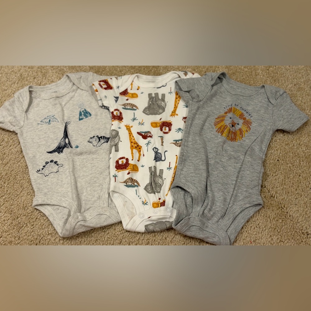 Carter's 3M Bodysuit Bundle